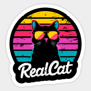 Real Cat Sticker